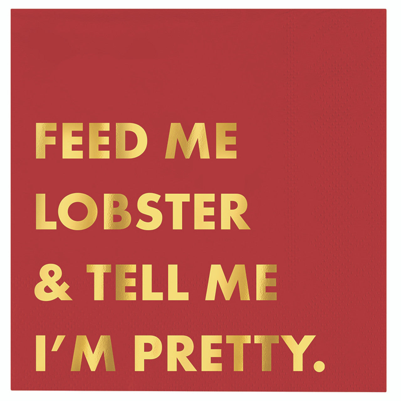Cocktail Napkins - Feed Me