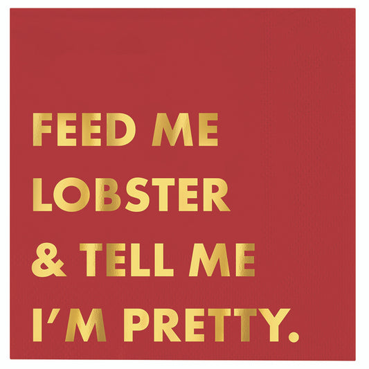Cocktail Napkins - Feed Me