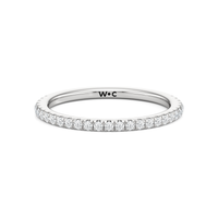 The Fleur Diamond Wedding Band