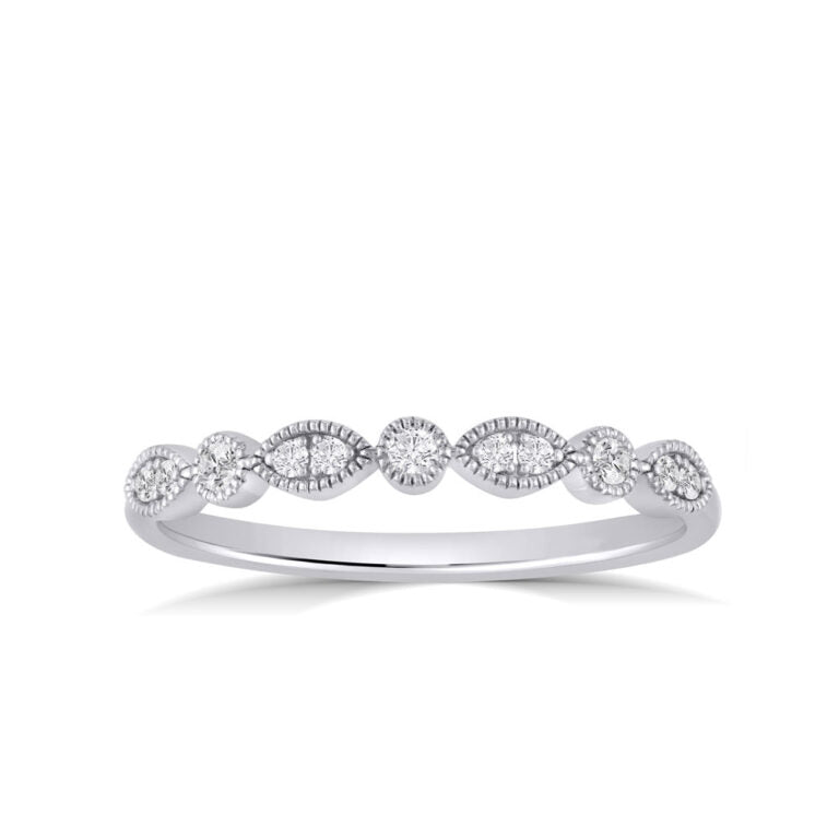 Harmonia 'Dot-Dash' Lab Grown Diamond Ring
