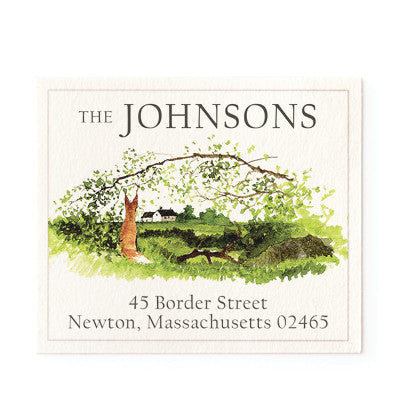 Fox With Arched Branch Return Address Labels