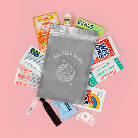 Staying Alive Disco Theme Hangover Kits