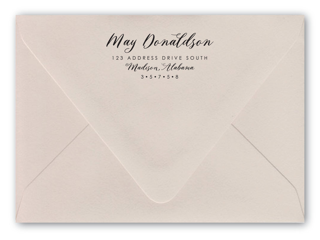 Donaldson Return Address Stamp