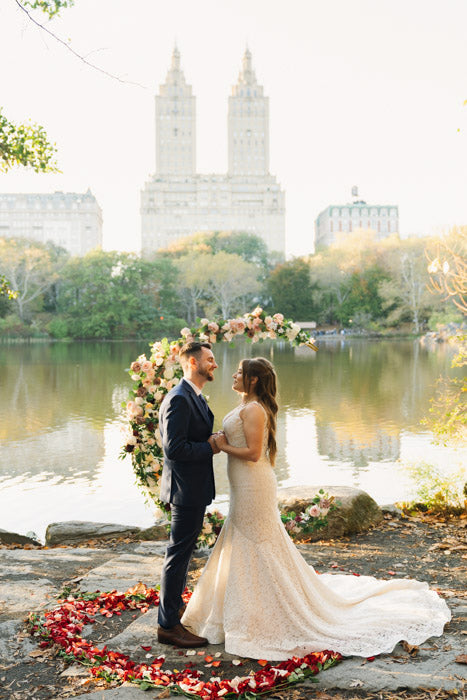 Rose Heart Wedding Ceremony Package in NYC