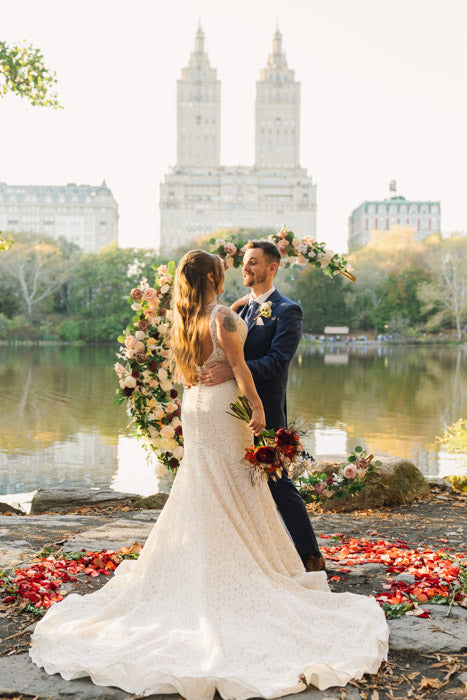 Rose Heart Wedding Ceremony Package in NYC