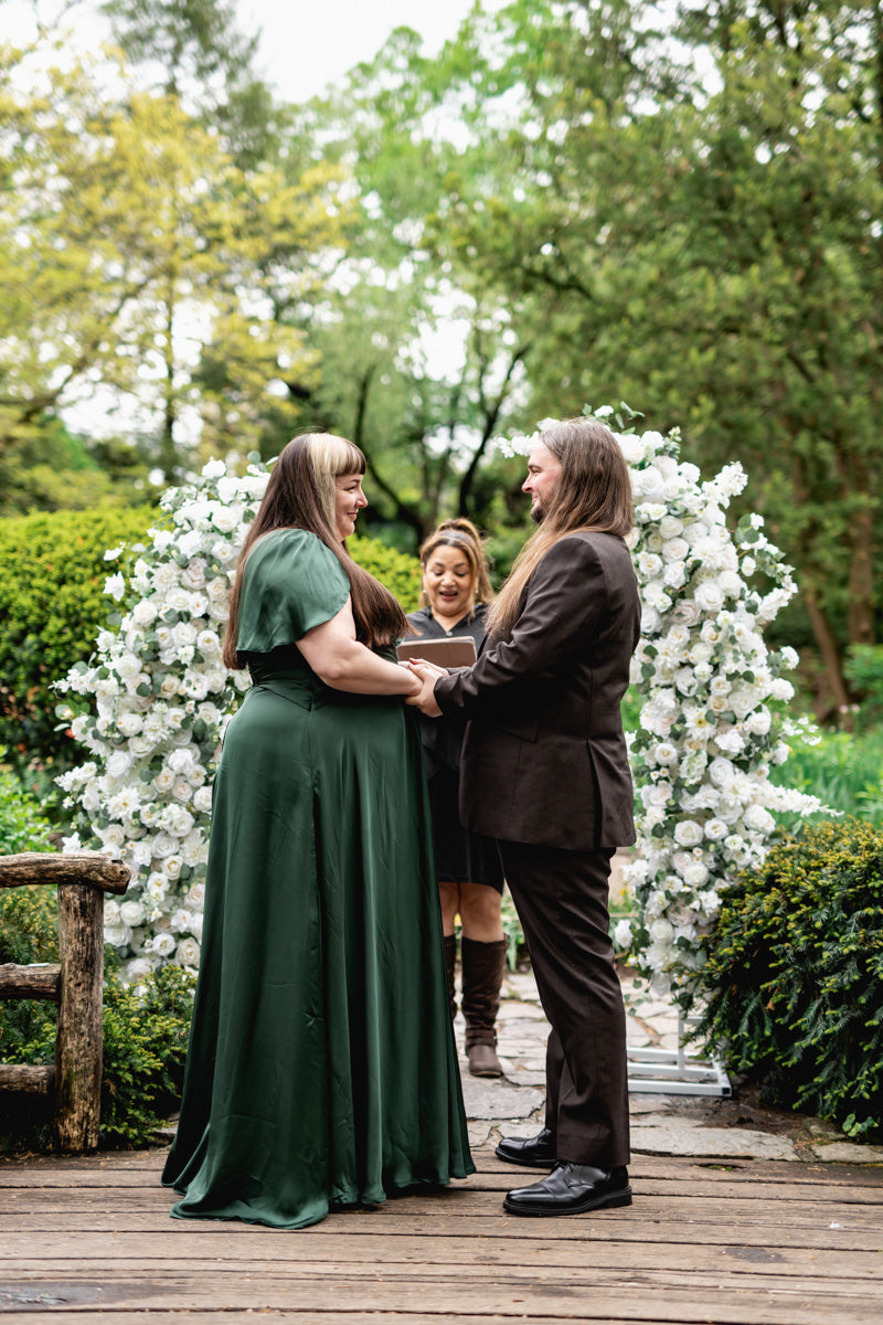 Rose Heart Wedding Ceremony Package in NYC
