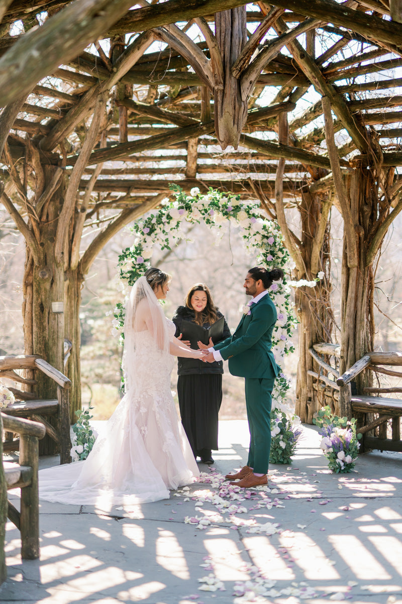 Rose Heart Wedding Ceremony Package in NYC