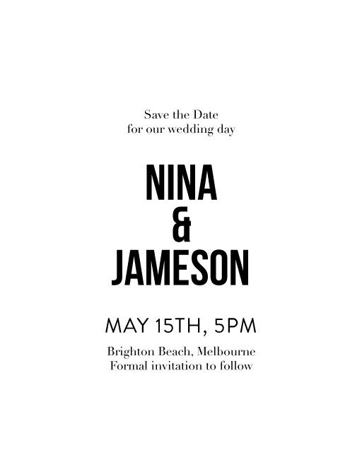 Photocards Save The Date Cards by Phabo R.