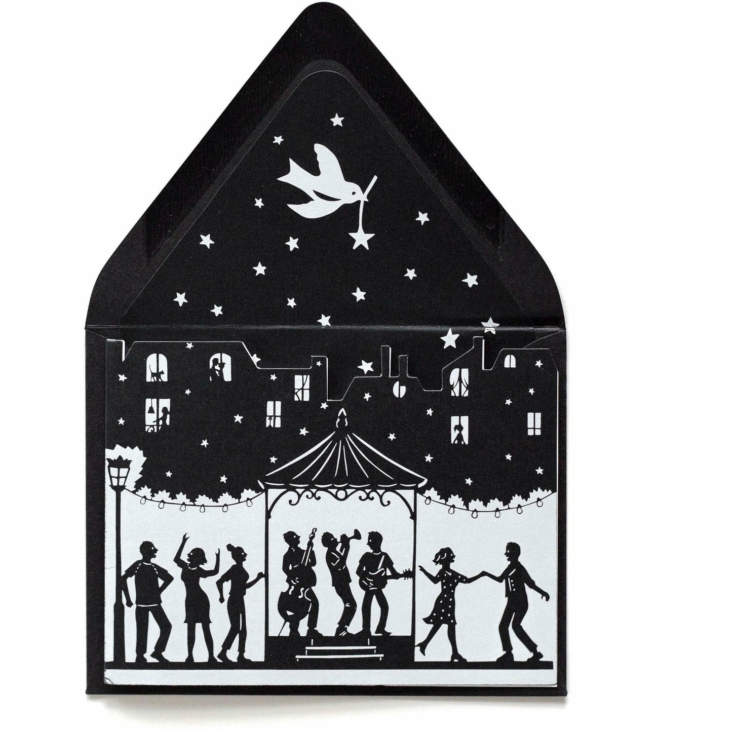 Dancing Under the Stars Card Die Cut