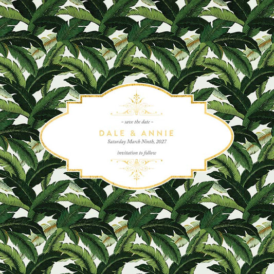 Beverly Hills Hotel Save The Date Cards by Amy C.