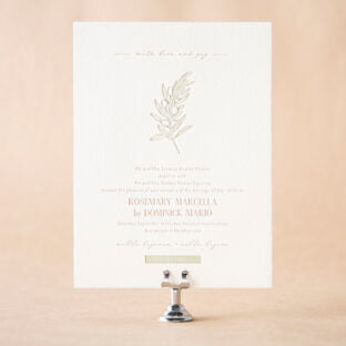Savona Wedding Invitation Suite