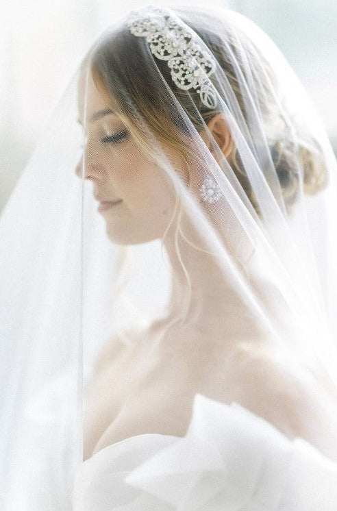 Addilyn Swarovski Angelic Most Luxurious Bridal Headpiece