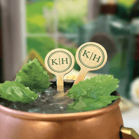 Initials Drink Stir Stick