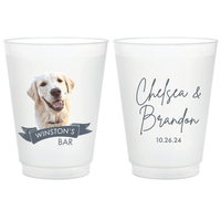 Full Color Personalized Dog Wedding Reception Cups