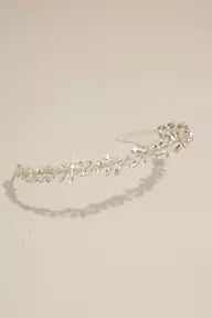 Marquise Crystal Leaf Headband