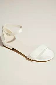 Lace Strap Flat Sandals