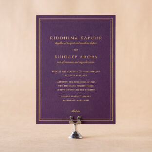 Sibgha Wedding Invitation Suite