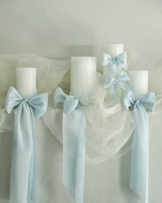 Sky Blue Silk Ribbon