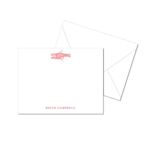 Lobster Stationery