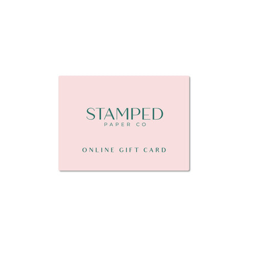 Stamped Paper Co. Online Gift Card