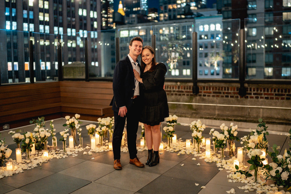 Sunset Candlelight Wedding Ceremony Package in New York