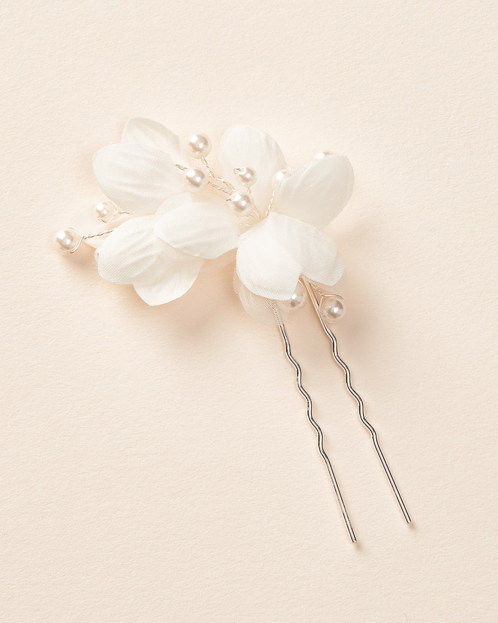 Tulle Flower Hair Pin