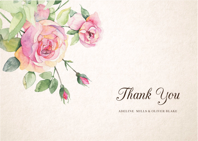 Good Spring Thank You Card by Inggrid H.