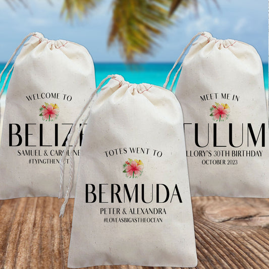 Tropical Destination Bags