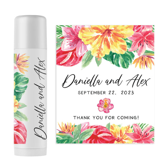Tropical Floral Lip Balm