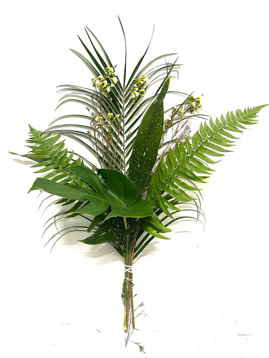 Tropical Vibe Mix, 10 Greenery Bouquets