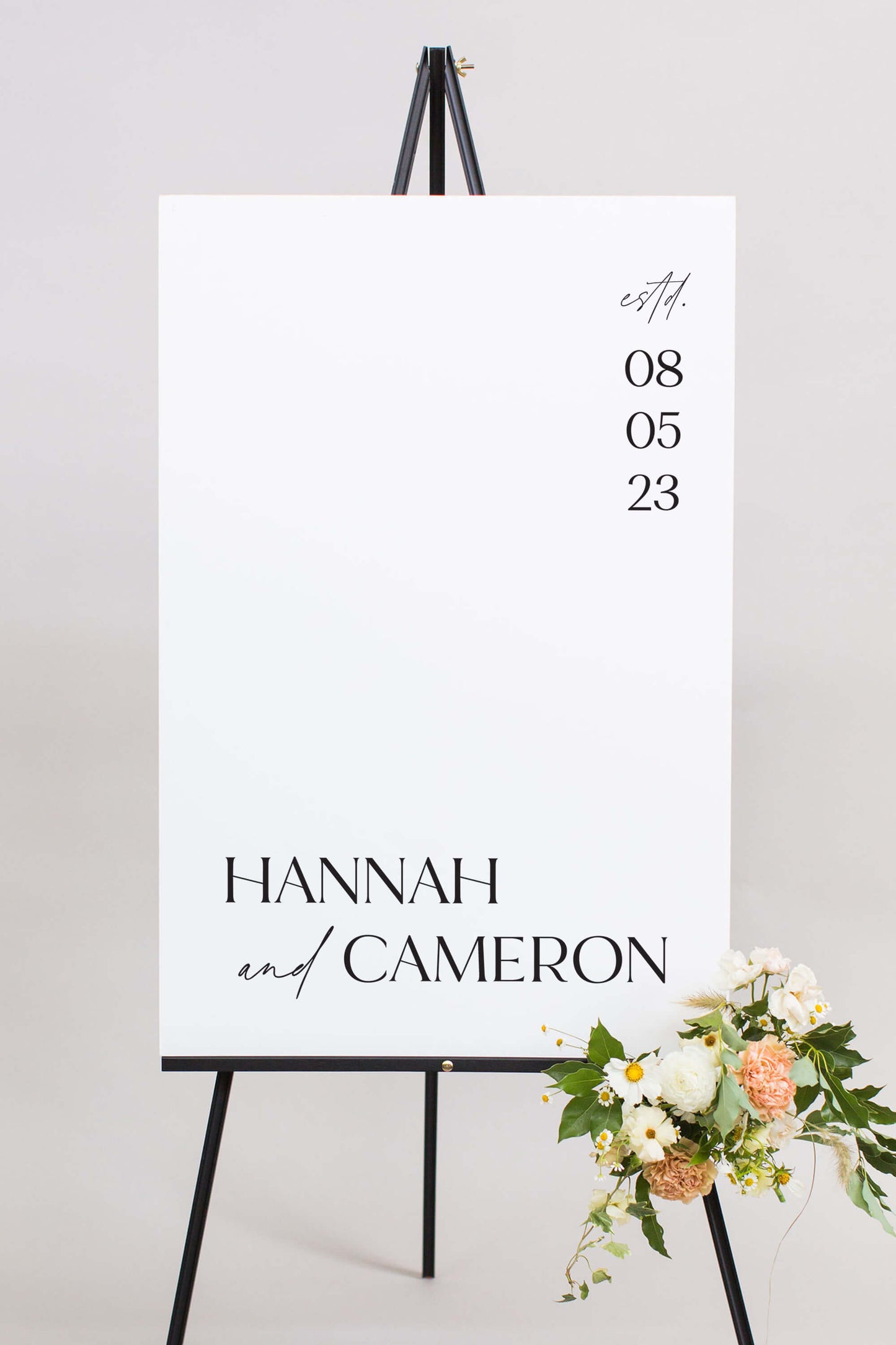 Gatorboard The Hannah Ii | Wedding Welcome Sign