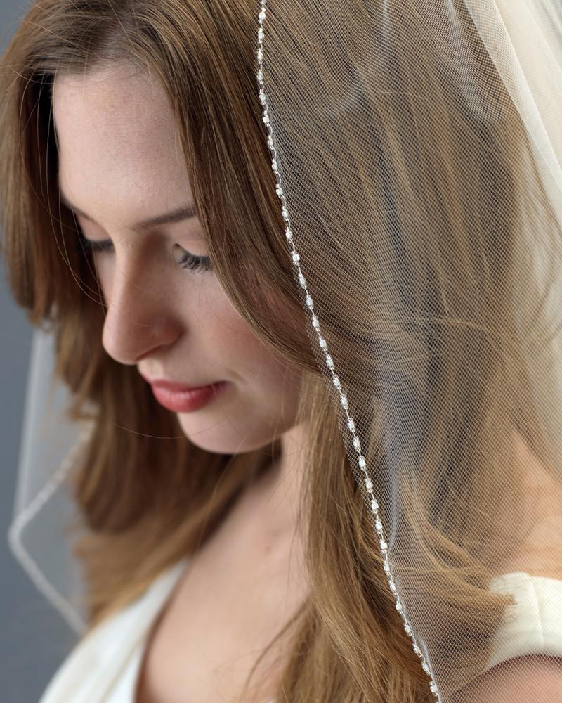 Clara Beaded Veil