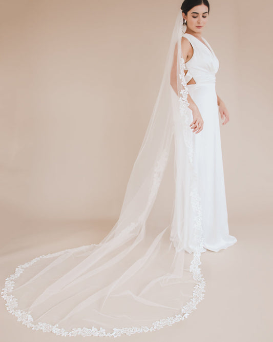 Althea Lace Cathedral Veil