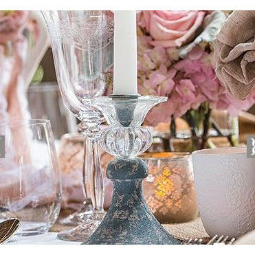 Vintage Inspired Taper Candle Holder