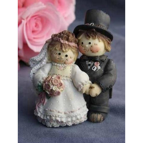 Cute as a Button Sew Special Wedding Cake Topper