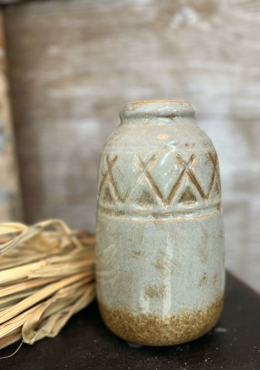 6" Aztec Vase