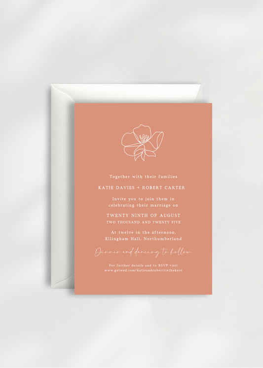 Clio Wedding Invitation | Day Guest