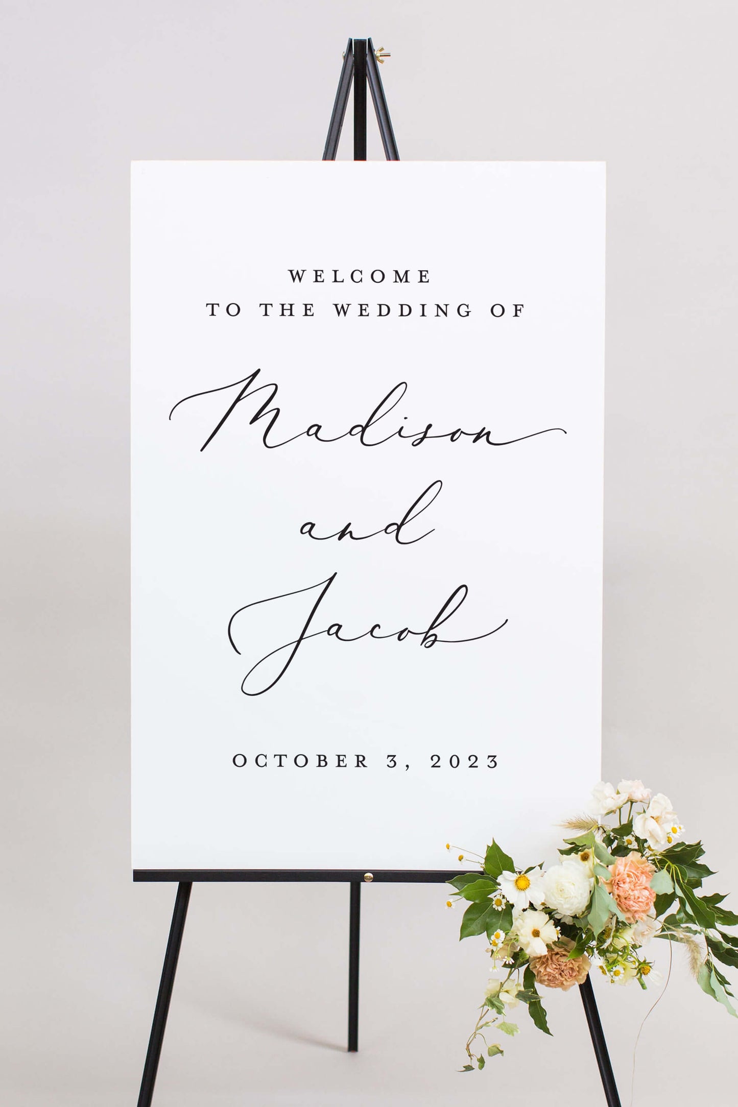 Gatorboard Wedding Welcome Sign | The Madison