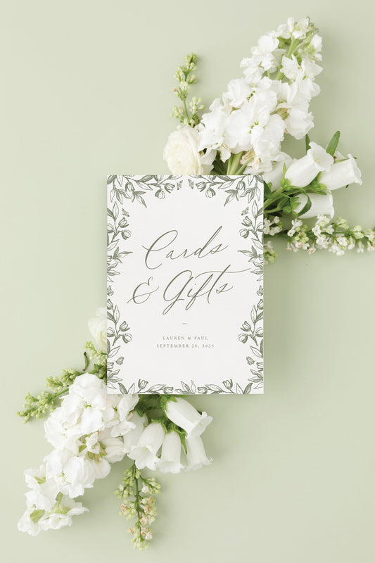 Twiggy | Wedding Sign