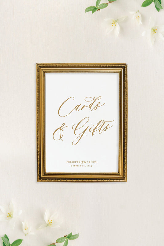 Olivia | Wedding Sign