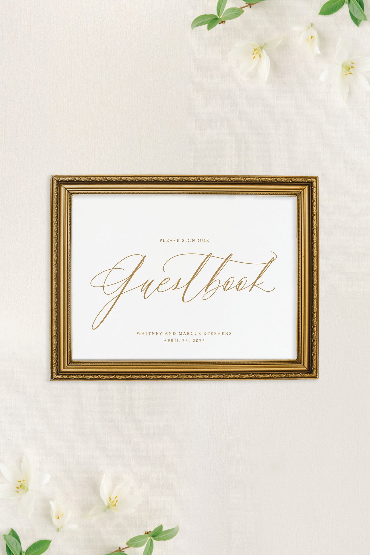 Sophia | Wedding Sign