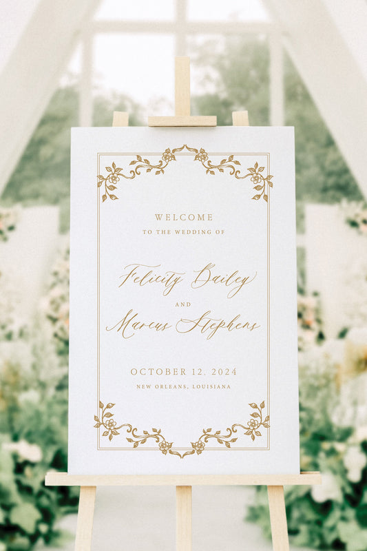 Oliva | Wedding Welcome Sign
