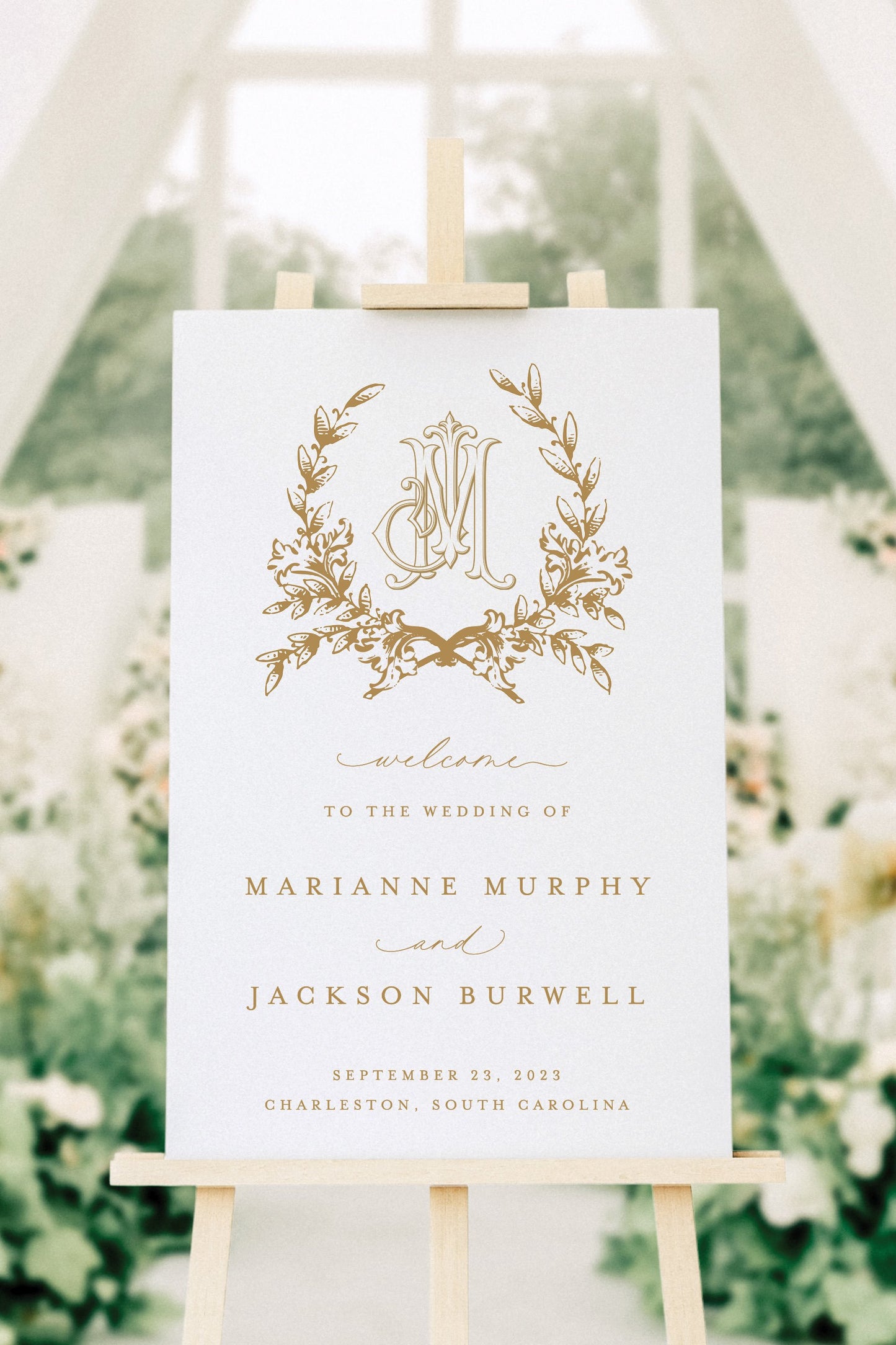 Parker | Wedding Welcome Sign