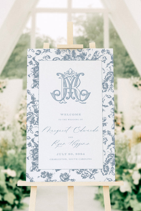 Cindy | Wedding Welcome Sign