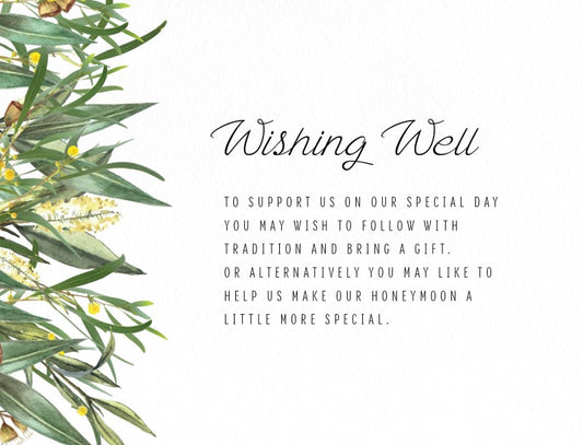 A Bouquet Wishing Well by Inggrid H.