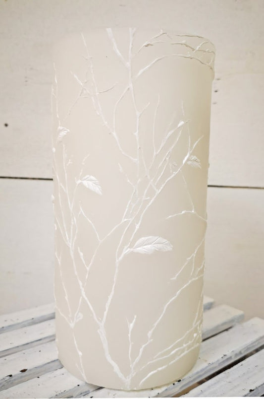 Water Fountain Aquaflame Timer Candle - Birch Twigs