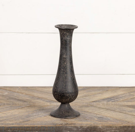 Black Metal Vase