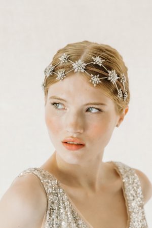 Star Waltz Lattice Celestial Headpiece No. 2329