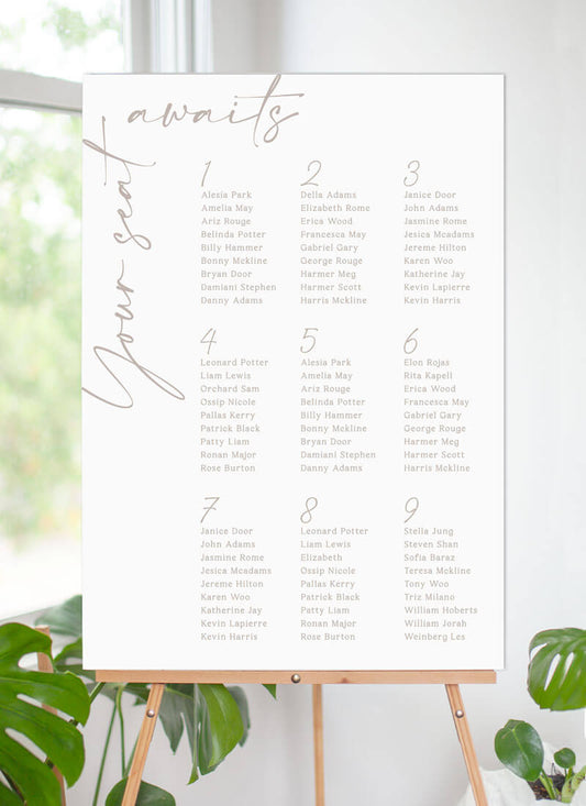Amaya Seating Chart by Inggrid H.