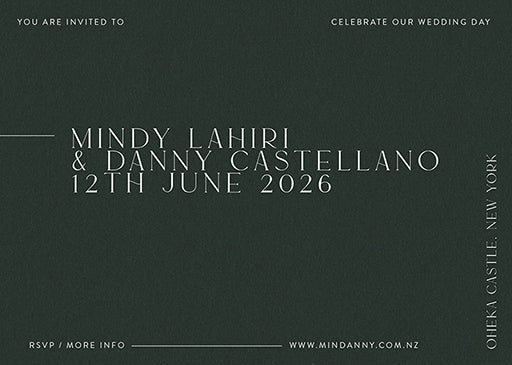 Aimer Wedding Invitations by Shab M.